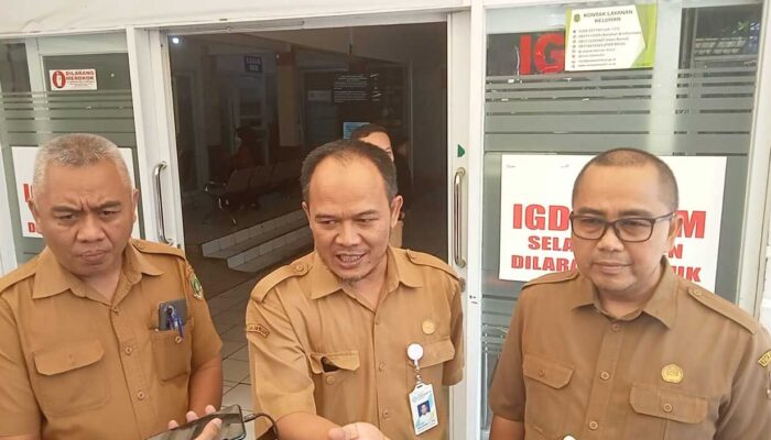 Plt Direktur RSUD R Syamsudin SH Kota Sukabumi, Pastikan Soal Temuan BPK Tak Pengaruhi Kualitas Pelayanan