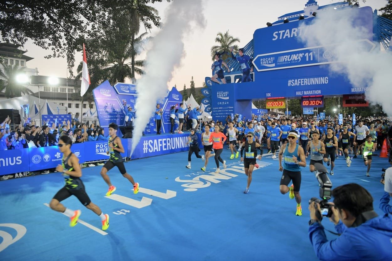 Pocari Sweat Run 2024 Diikuti 42.008 Pelari, Bey Salut