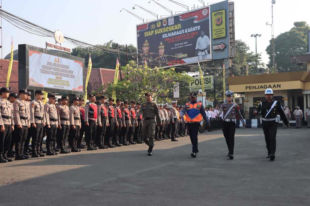 Polres Sukabumi Kota Gelar Ops Patuh Lodaya 2024, Catat Waktunya