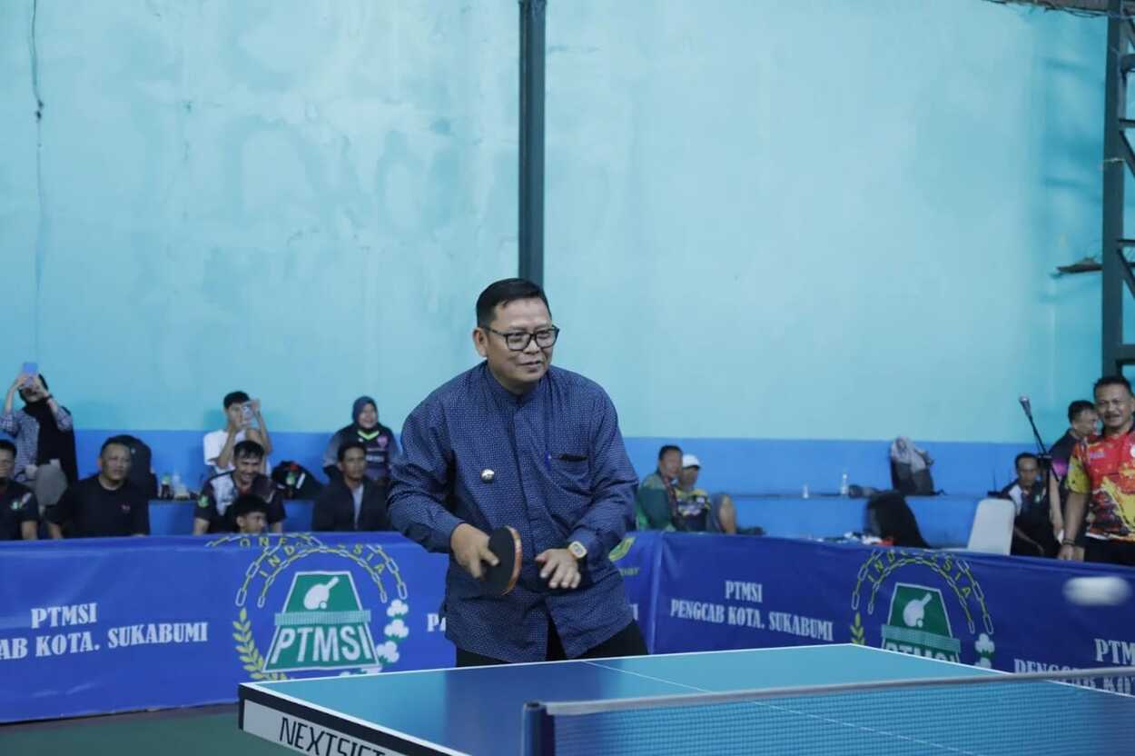 Turnamen Tenis Meja Wali Kota Cup 2024 Dibuka