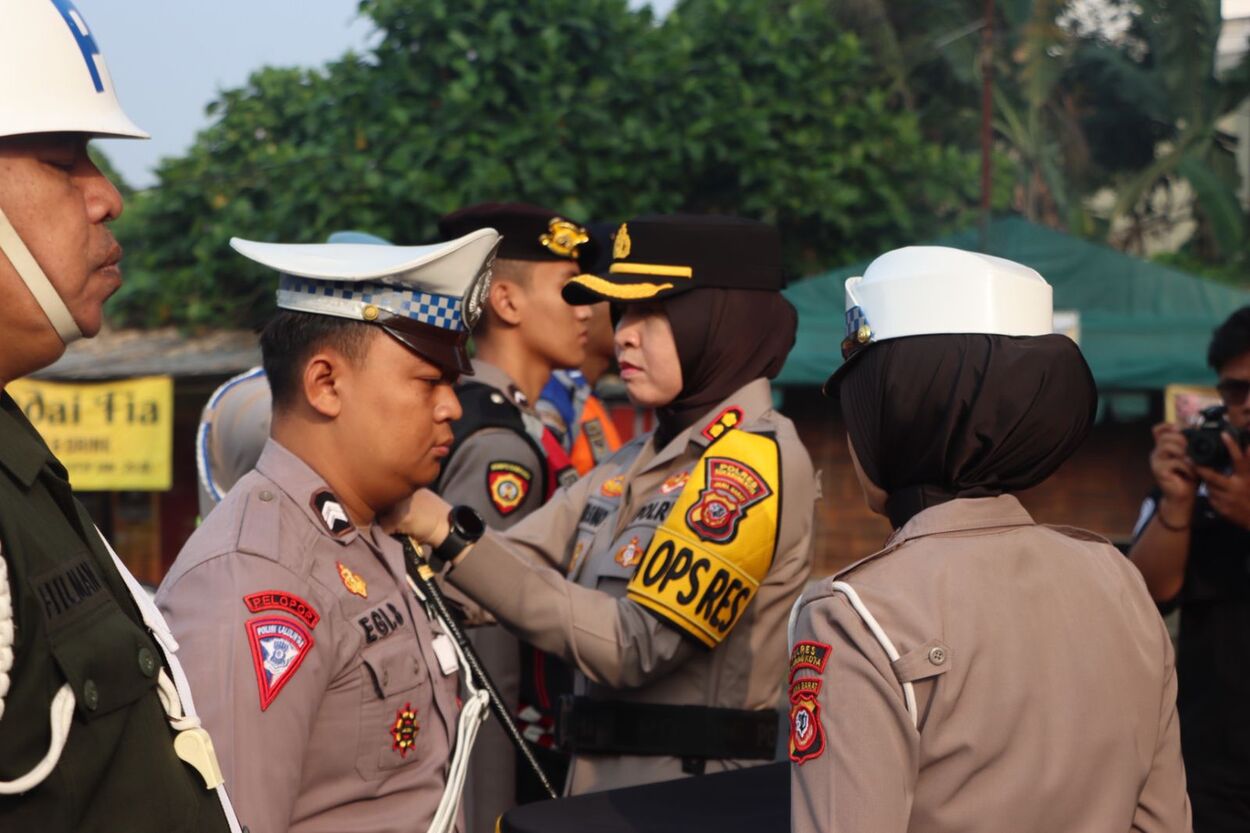 490 Personel Polres Sukabumi Kota, Siap Amankan Pilkada Serentak 2024