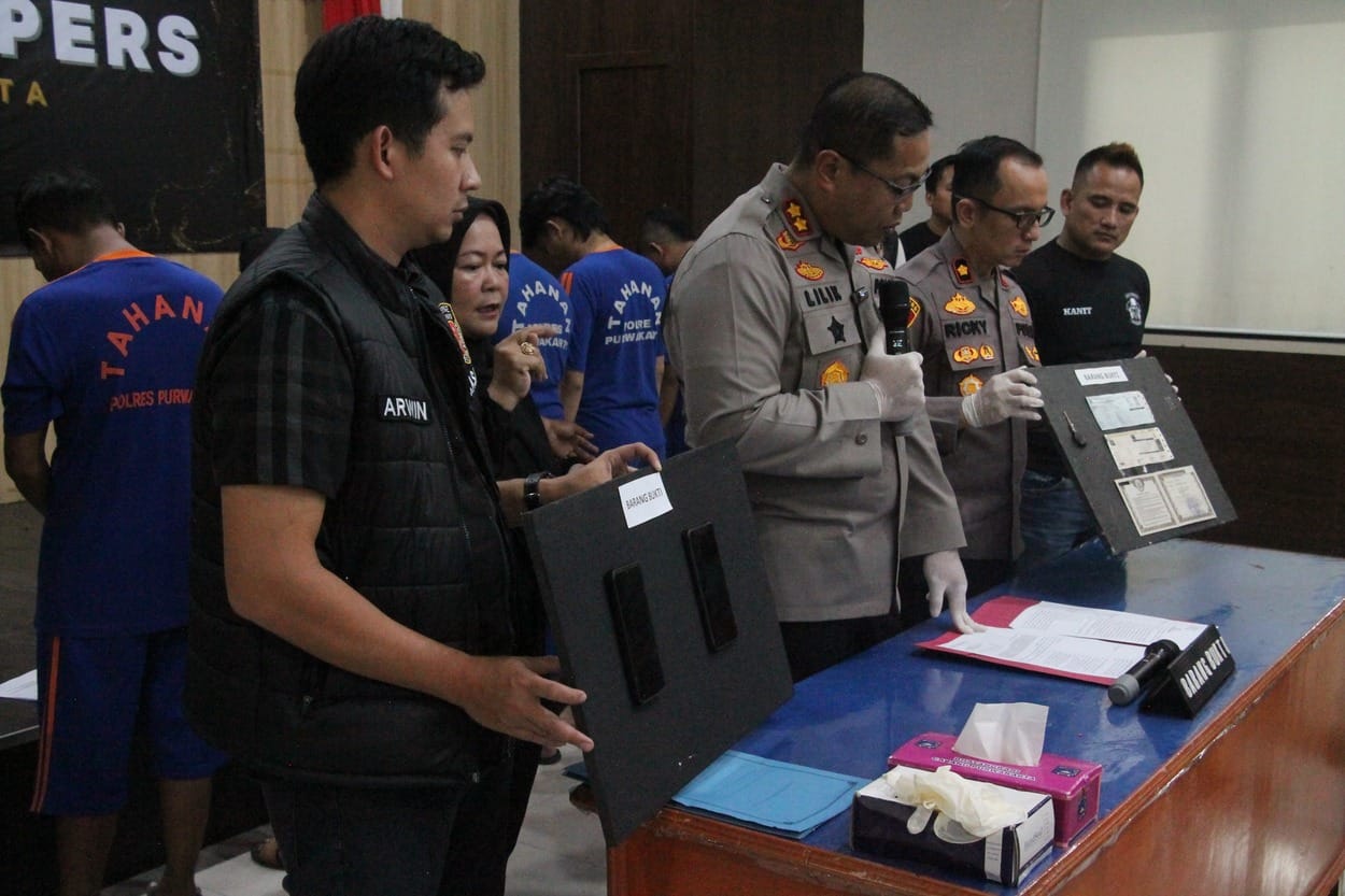 5 Perampas Motor di Purwakarta Diciduk Aparat