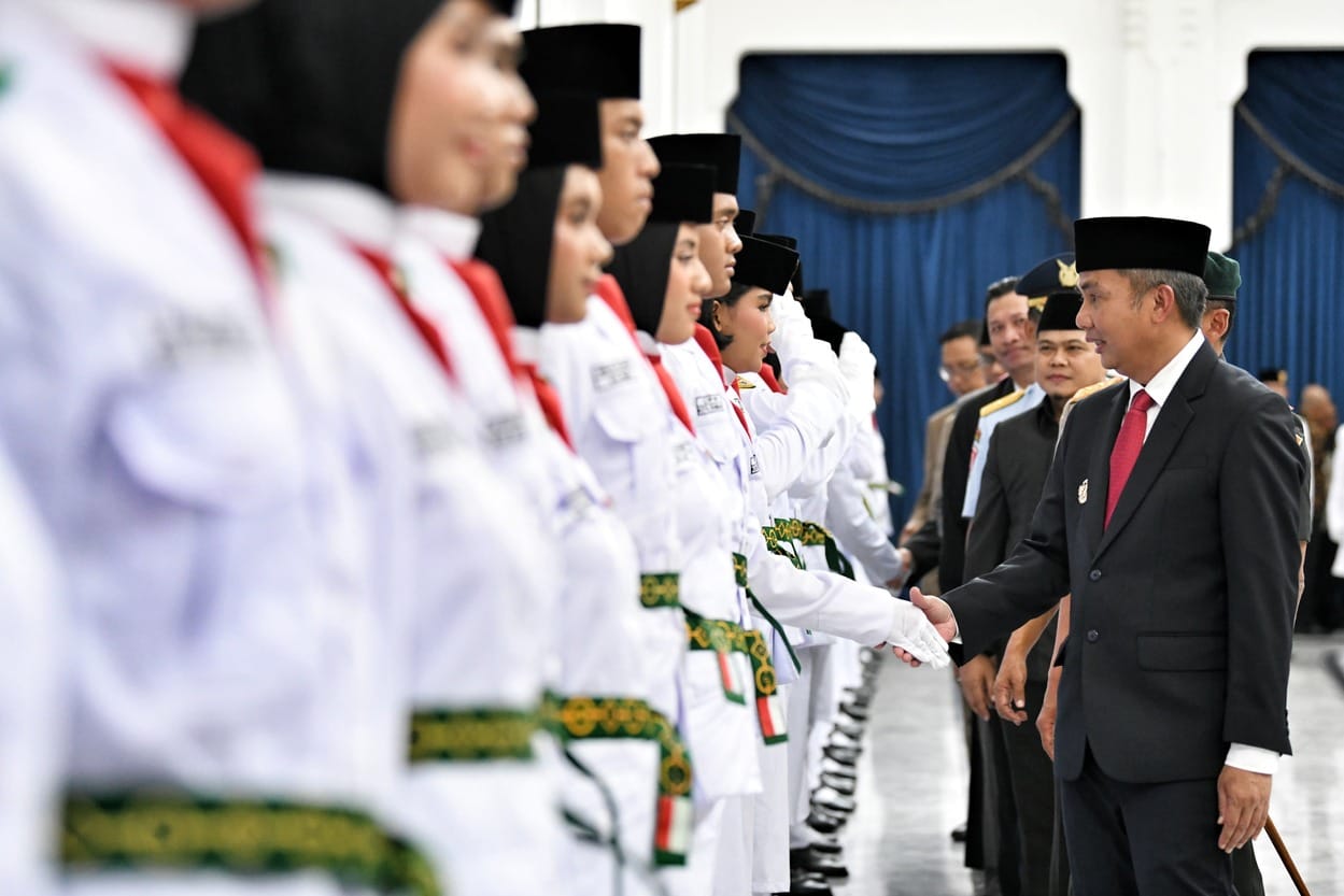 52 Paskibraka Jabar 2024 Resmi Dikukuhkan