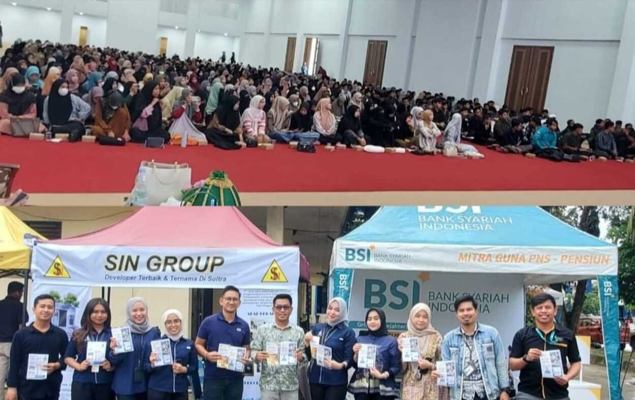 BSI Kendari Turut Serta dalam Job Fair di Kampus IAIN