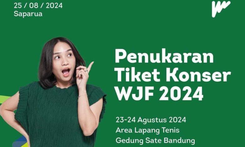 Cara Dapat Tiket Gratis Konser West Java Festival 2024