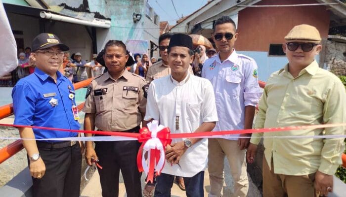 Jembatan Penghubung Antarkecamatan di Cianjur Diresmikan