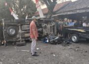 Mobil Vs Motor Tabrakan di Cianjur Tewaskan 2 Orang