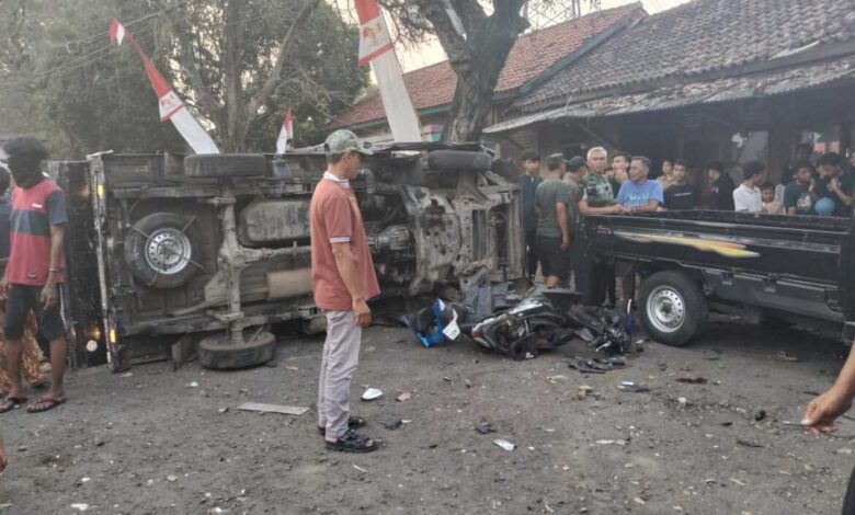 Mobil Vs Motor Tabrakan di Cianjur Tewaskan 2 Orang