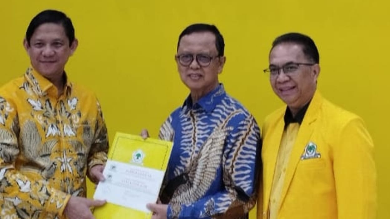 Mohamad Muraz & Andri S Hamami Direstui DPP Partai Golkar di Perhelatan Pilwalkot Sukabumi 2024