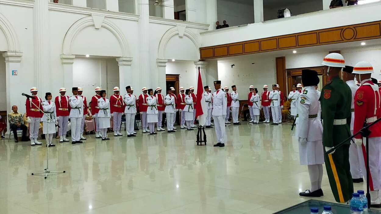 PJ Walkot Kusmana Hartadji Pastikan Paskibraka Boleh Gunakan Jilbab Pada Upacara 17 Agustus di Kota Sukabumi