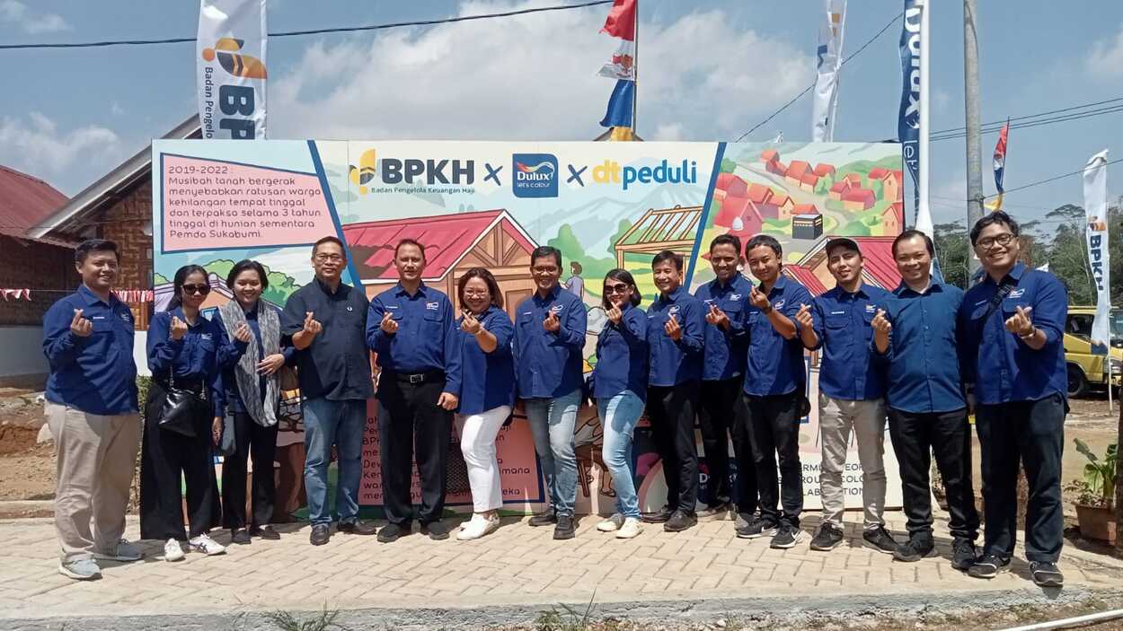 Penyitas Bencana Pergerakan Tanah di Kertaangsana Nyalindung Kab. Sukabumi, Miliki Huntap di Kampung Haji BPKH