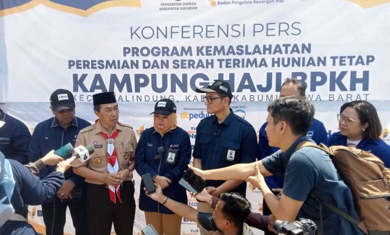 Penyitas Bencana Pergerakan Tanah di Kertaangsana Nyalindung Kab. Sukabumi, Miliki Huntap di Kampung Haji BPKH