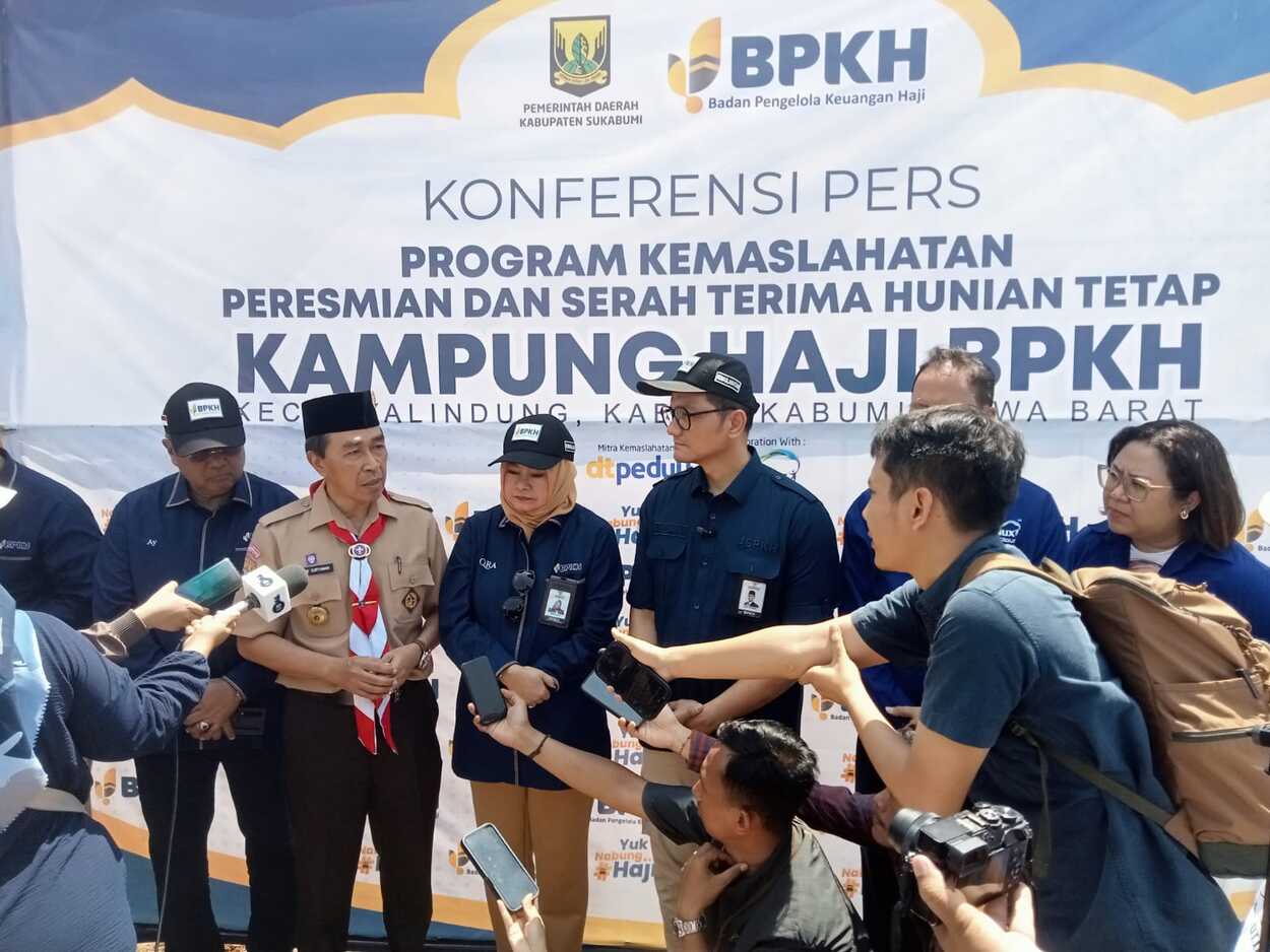 Penyitas Bencana Pergerakan Tanah di Kertaangsana Nyalindung Kab. Sukabumi, Miliki Huntap di Kampung Haji BPKH
