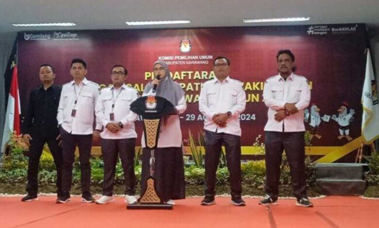 Pilkada 2024 di Karawang Hanya Ada 2 Paslon Mendaftar