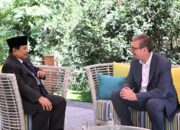 Prabowo Subianto Bertemu Presiden Aleksandar Vucic