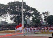 Ribuan Masyarakat Kota Sukabumi Saksikan Upacara Pengibaran Bendera Merah Putih di Lapang Merdeka