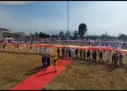 SMK Nuruul Bayan Kalapanunggal Kab. Sukabumi, Kibarkan Merah Putih Sepanjang 250 Meter di Hari Kemerdekaan Ke-79
