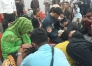 12 Berandal Berandal Bermotor Mewek, Terpergok Polisi Hendak Tawuran di Kota Sukabumi