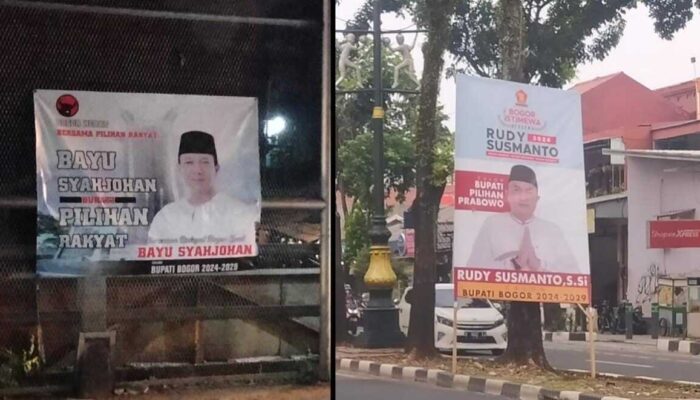 2 Paslon Bupati Bogor Beradu Slogan, Begini Kata Warga