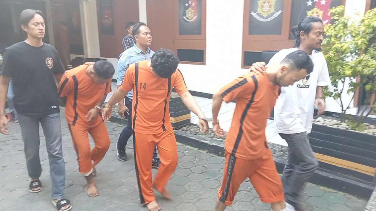 3 Begal Sepeda Motor Ditembak Unit Jatanras Satreskrim Polres Sukabumi Kota