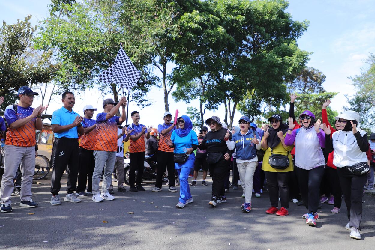 5.000 Orang Warnai HAORNAS Tingkat Kota Cimahi 2024