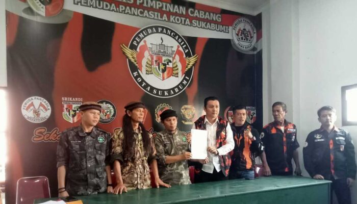 Dua Kelompok Ormas PP & Ormas Garis di Kota Sukabumi Sempat Bentrok, Kini Berujung Damai