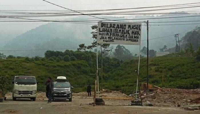 Firdaus Oiwobo & PT SSBP Ukur Bersama Batas-batas Tanah Miliknya