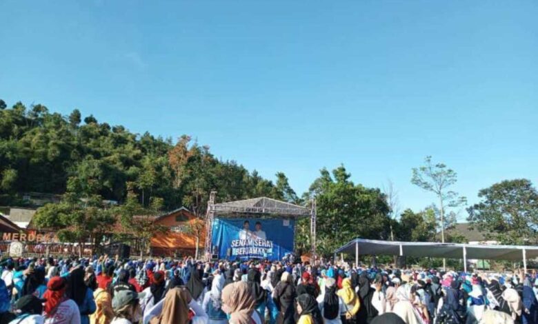 Keluarga besar Andara Hadir di Lembang KBB Dukung Jeje