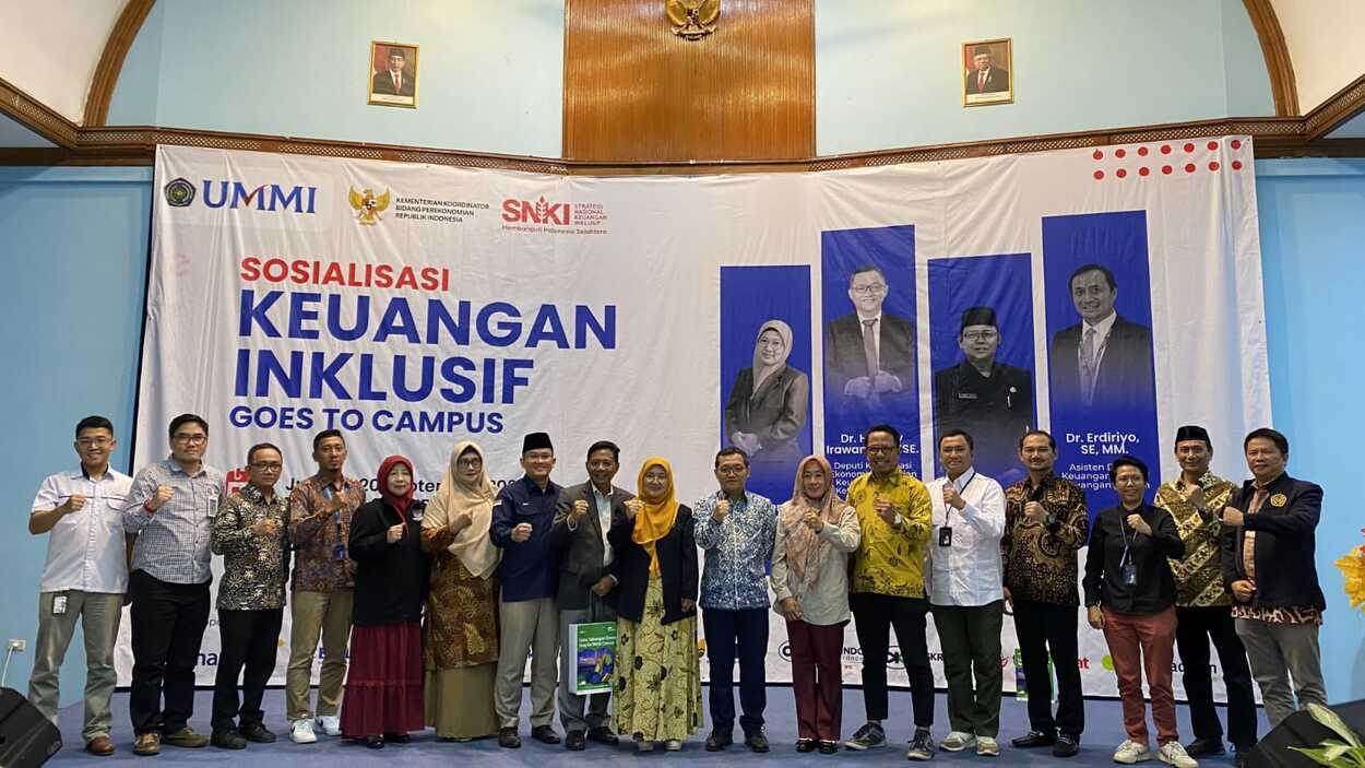 Kemenko Perekonomian RI Tunjuk Universitas Muhammadiyah Sukabumi Jadi Pilot Project Keuangan Insklusif