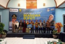 Marwan Hamami Launching Beasiswa Bupati Sukabumi di Universitas Muhammadiyah Sukabumi