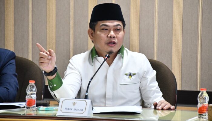 Oleh Soleh Minta Dewan Baru Lanjutkan Program