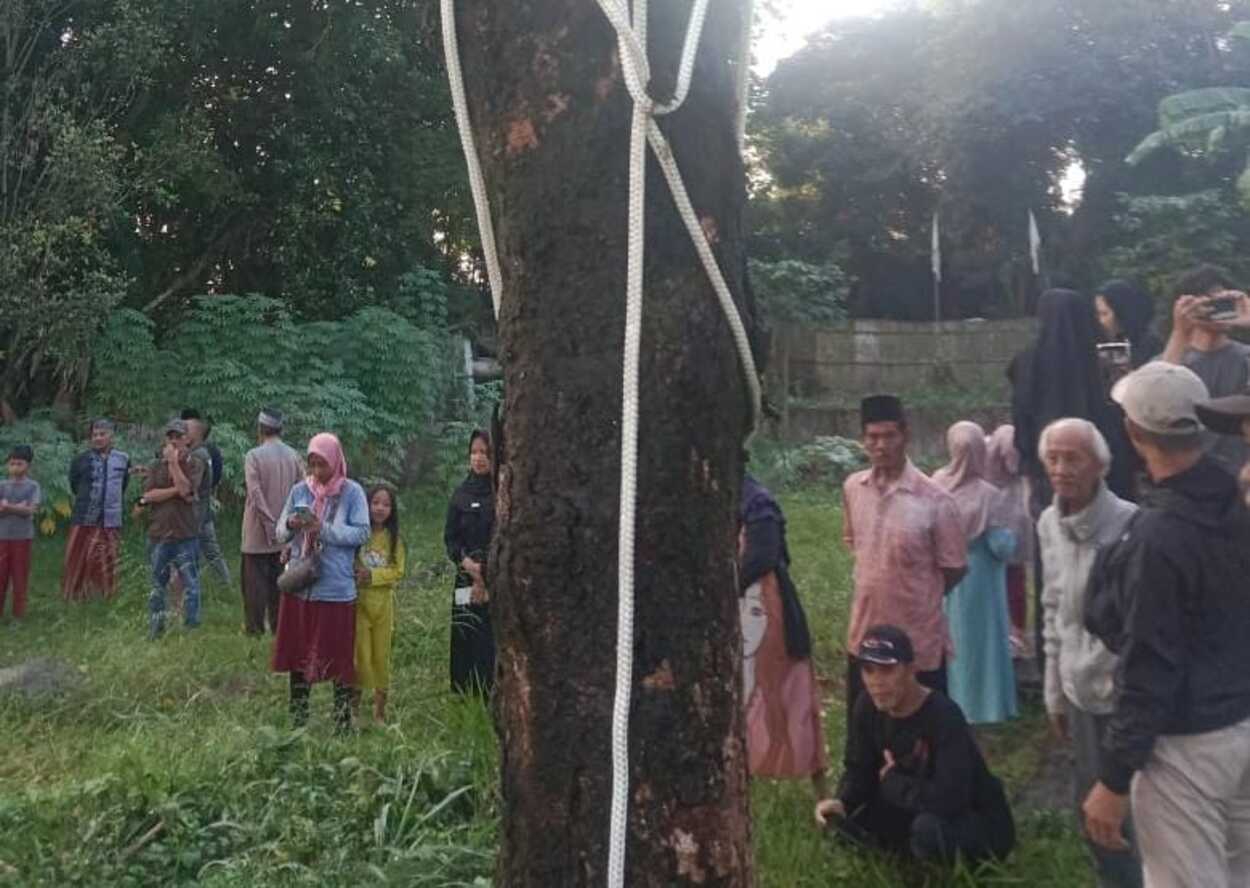 Pemuda di Tamansari Bogor Gantung Diri di Pohon Cengkeh