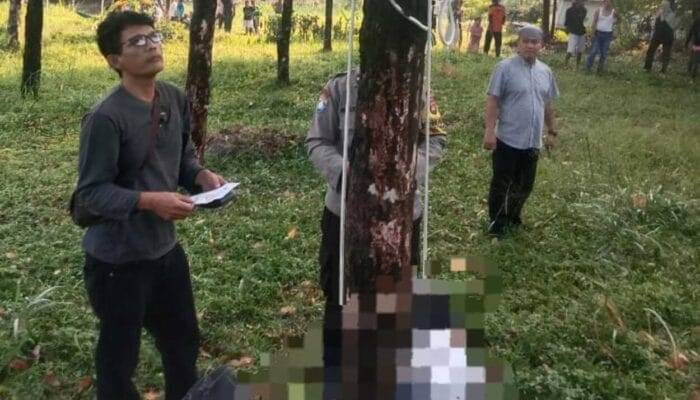 Pemuda di Tamansari Bogor Gantung Diri di Pohon Cengkeh