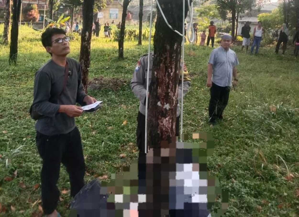 Pemuda di Tamansari Bogor Gantung Diri di Pohon Cengkeh