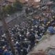 Pengendara Terjebak Macet di Jalan Raya Puncak Bogor