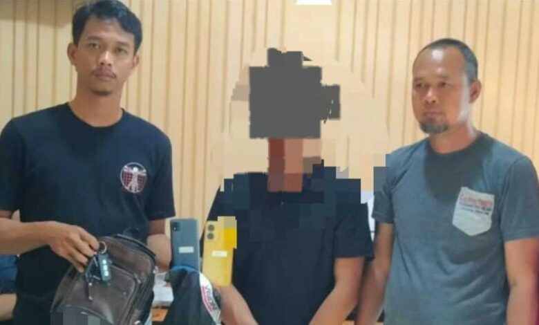 Polsek Sukamakmur Bogor Tangkap Kurir Sabu