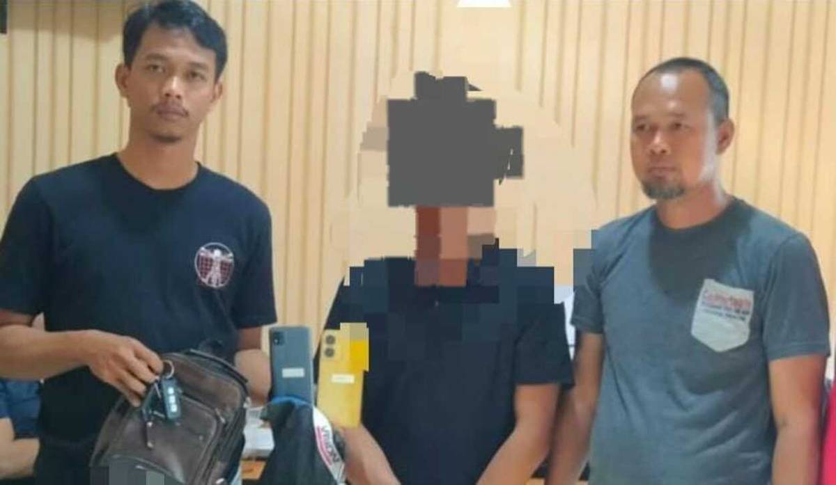 Polsek Sukamakmur Bogor Tangkap Kurir Sabu