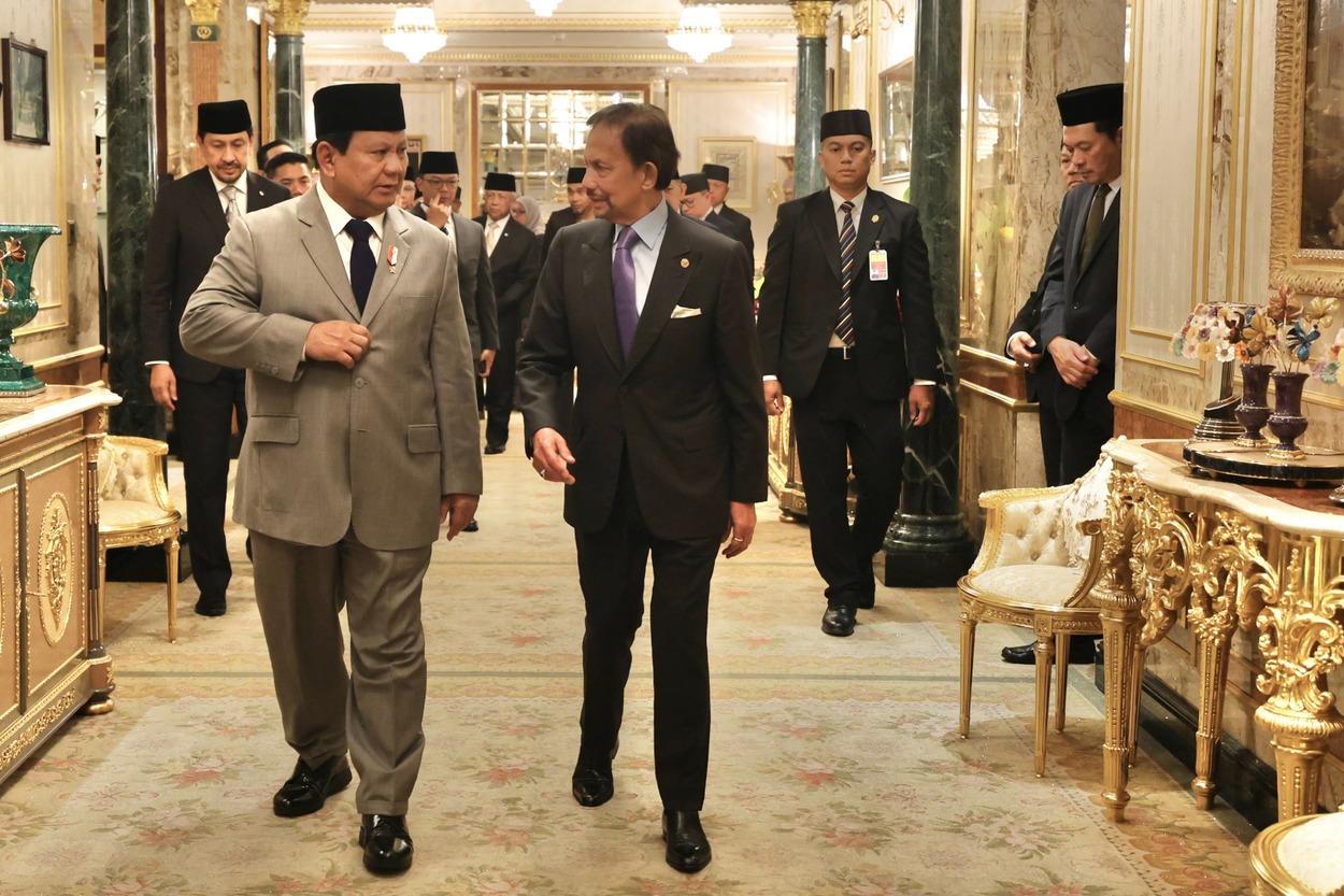 Prabowo Subianto Bertemu Sultan Brunei Darussalam