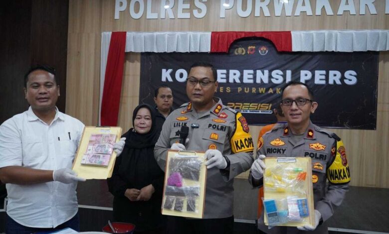 18 Pengedar Narkoba di Purwakarta Berhasil Diringkus