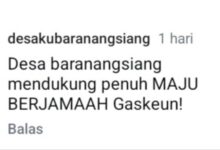 Akun Instagram Desa Baranangsiang KBB Lenyap Usai Viral Dukung Paslon 2