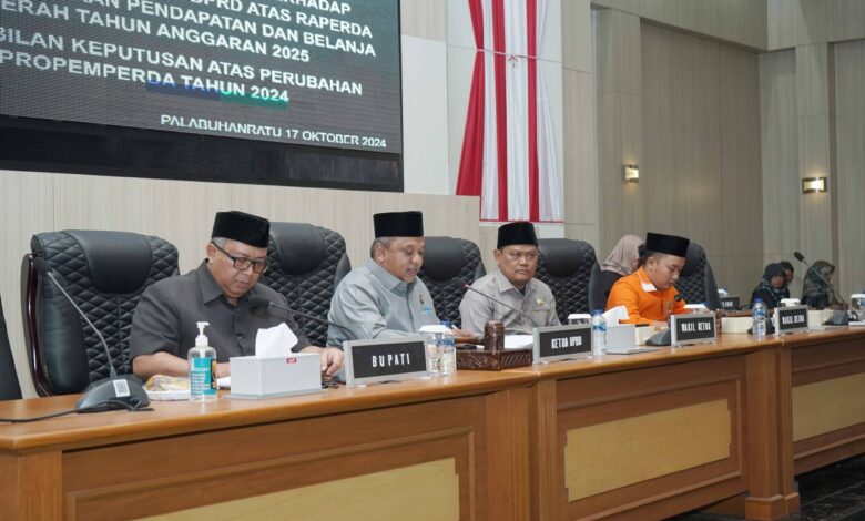 Paripurna Ke-14 DPRD Kabupaten Sukabumi 2024 Bahas 2 Agenda