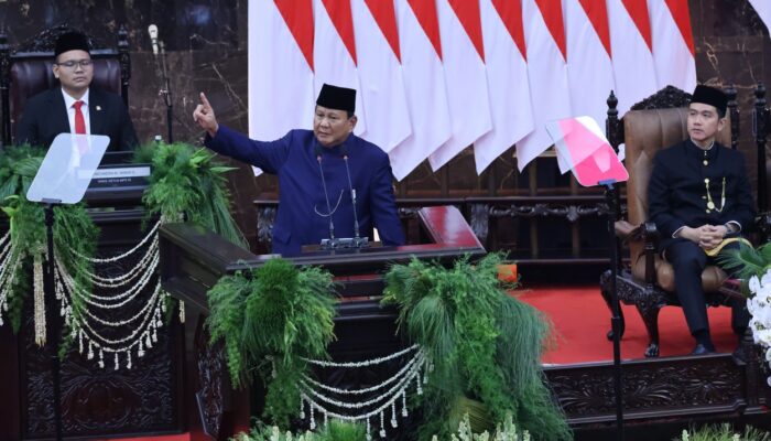 Pidato Perdana Presiden Prabowo Subianto: Kita Bekerja untuk Rakyat