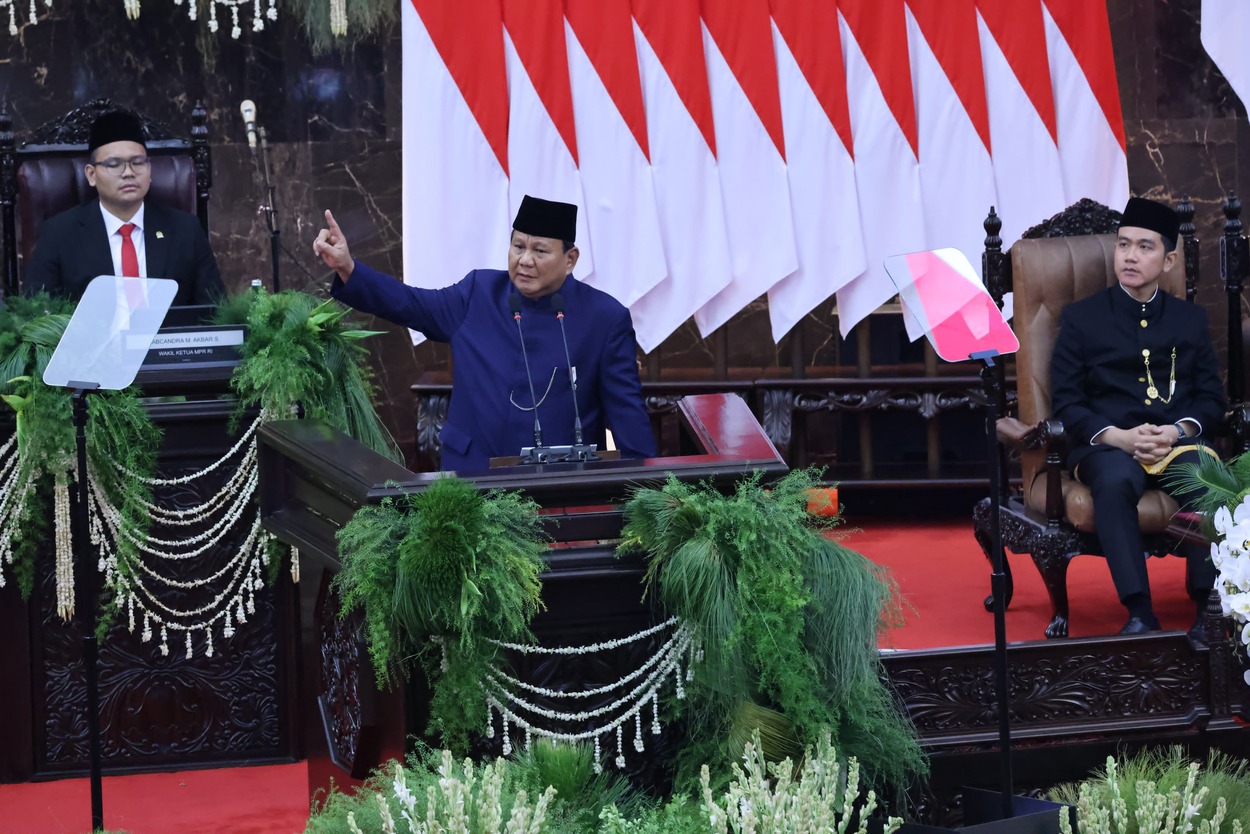 Pidato Perdana Prabowo Subianto: Kita Bekerja untuk Rakyat