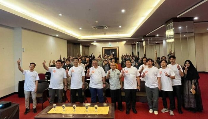 Relawan Kahadean Dukung Haru-Dhani di Pilwalkot Bandung