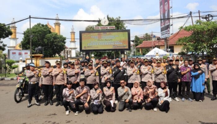 4 Hari Jelang Pencoblosan Pilkada Serentak 2024, Polres Sukabumi Kota Gelar Simulasi Pengamanan