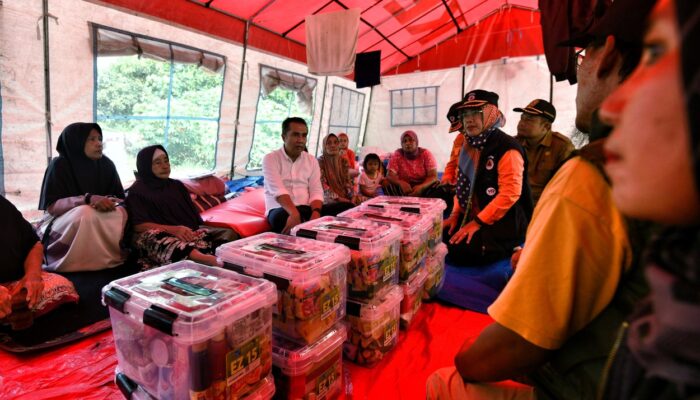 Bey Machmudin Tinjau Lokasi Banjir di Kab Bandung