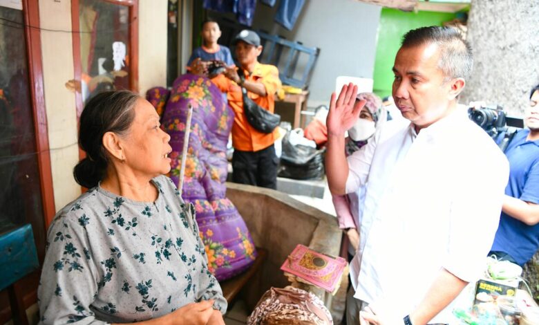 Bey Machmudin Tinjau Lokasi Bencana di Kab Bandung