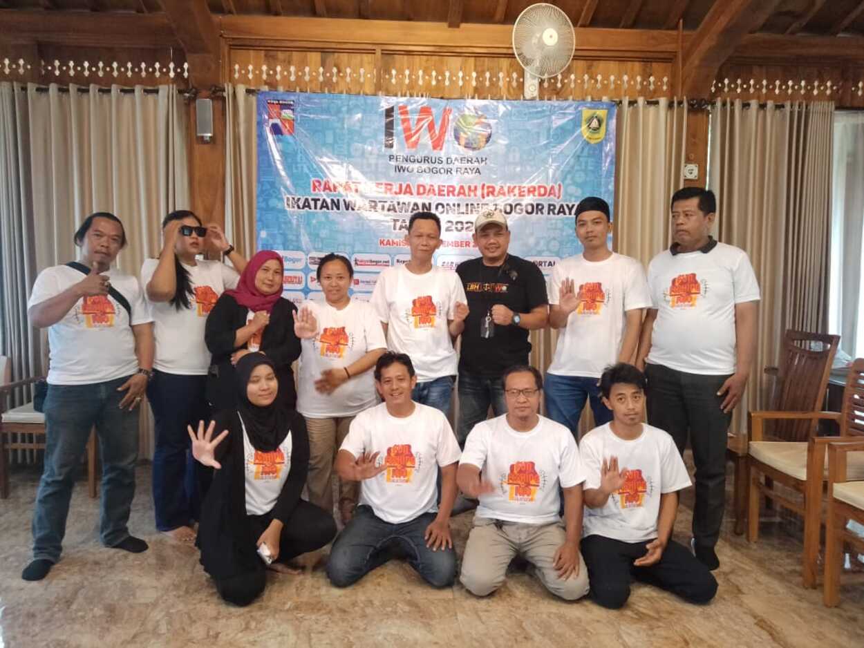 Ikatan Wartawan Online Bogor Raya Rakerda