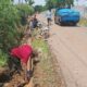 Jalan Raya Tajur Dipasang TPT Lantaran Sering Amblas