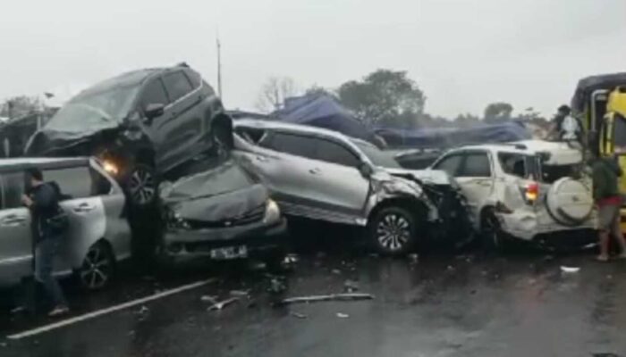 Kecelakaan Maut Tol Cipularang, 1 Meninggal, 22 Terluka